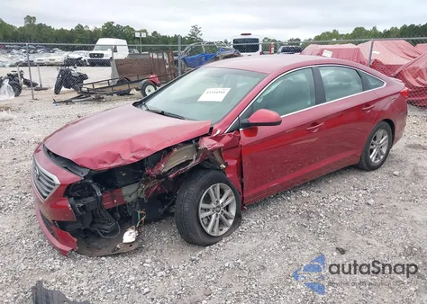 2016 Hyundai Sonata Se from USA, damaged, VIN 5NPE24AF5GH308529